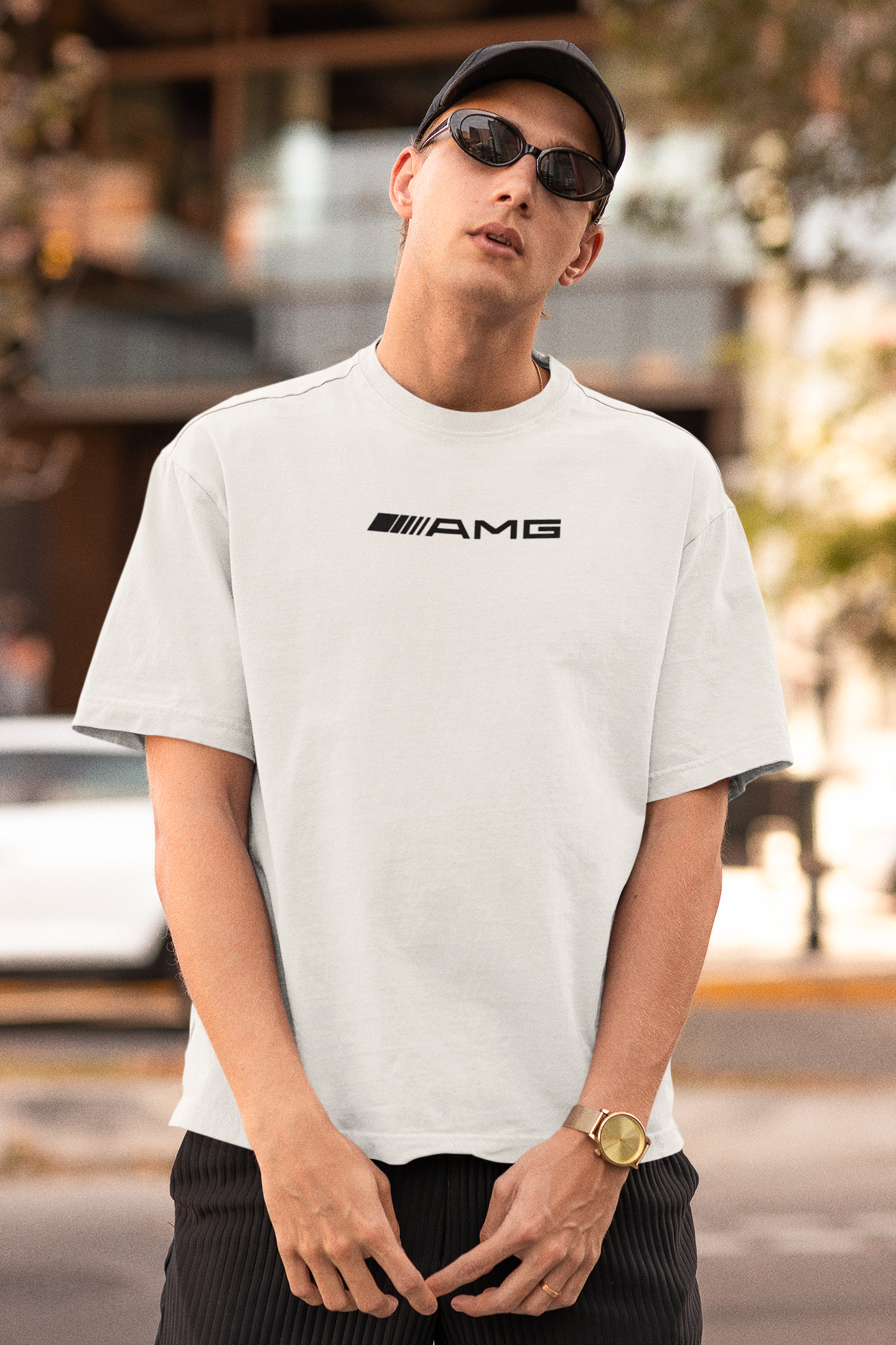 Oversized Mercedes AMG GT R Design T-Shirt