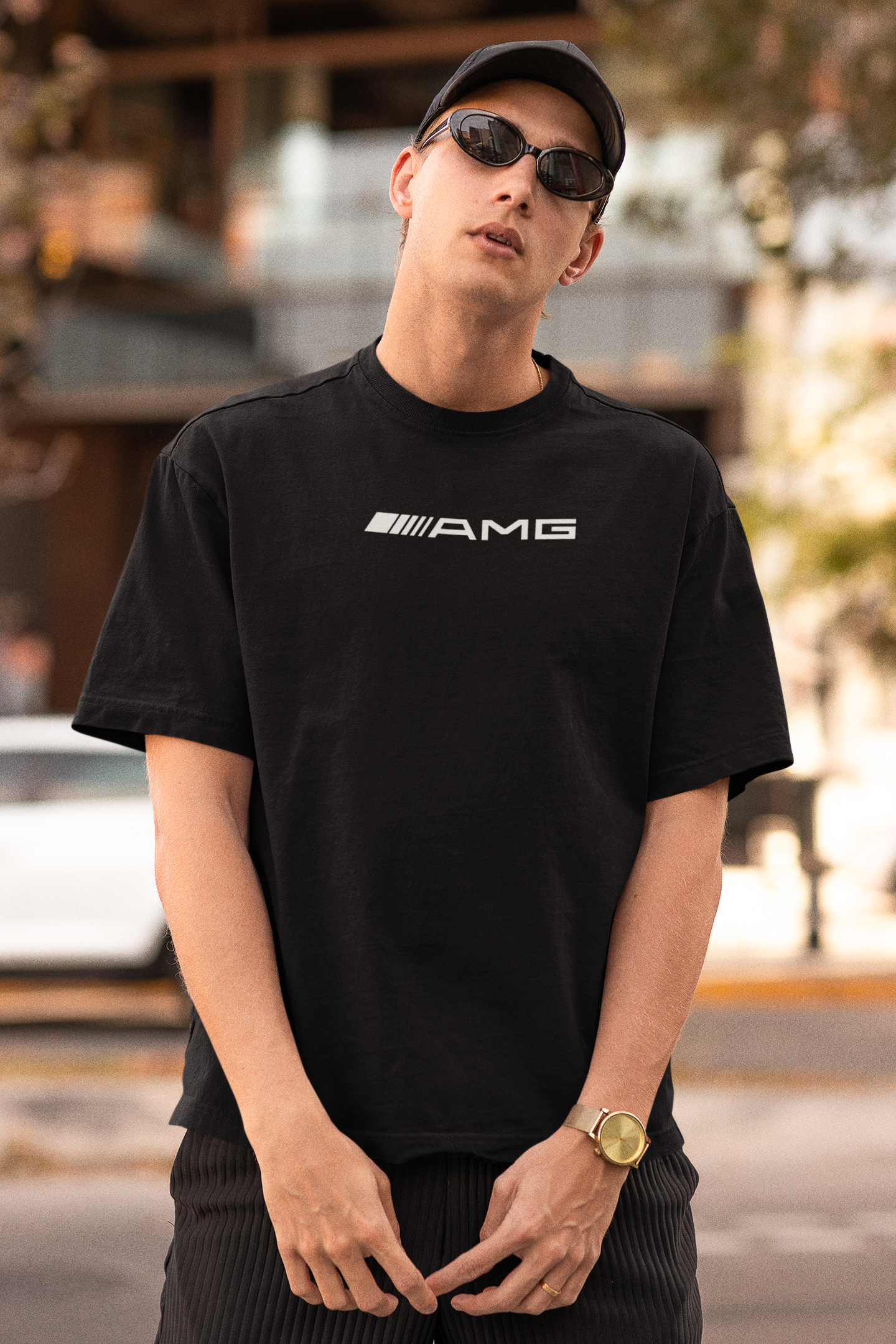 Oversized Mercedes AMG GT R Design T-Shirt
