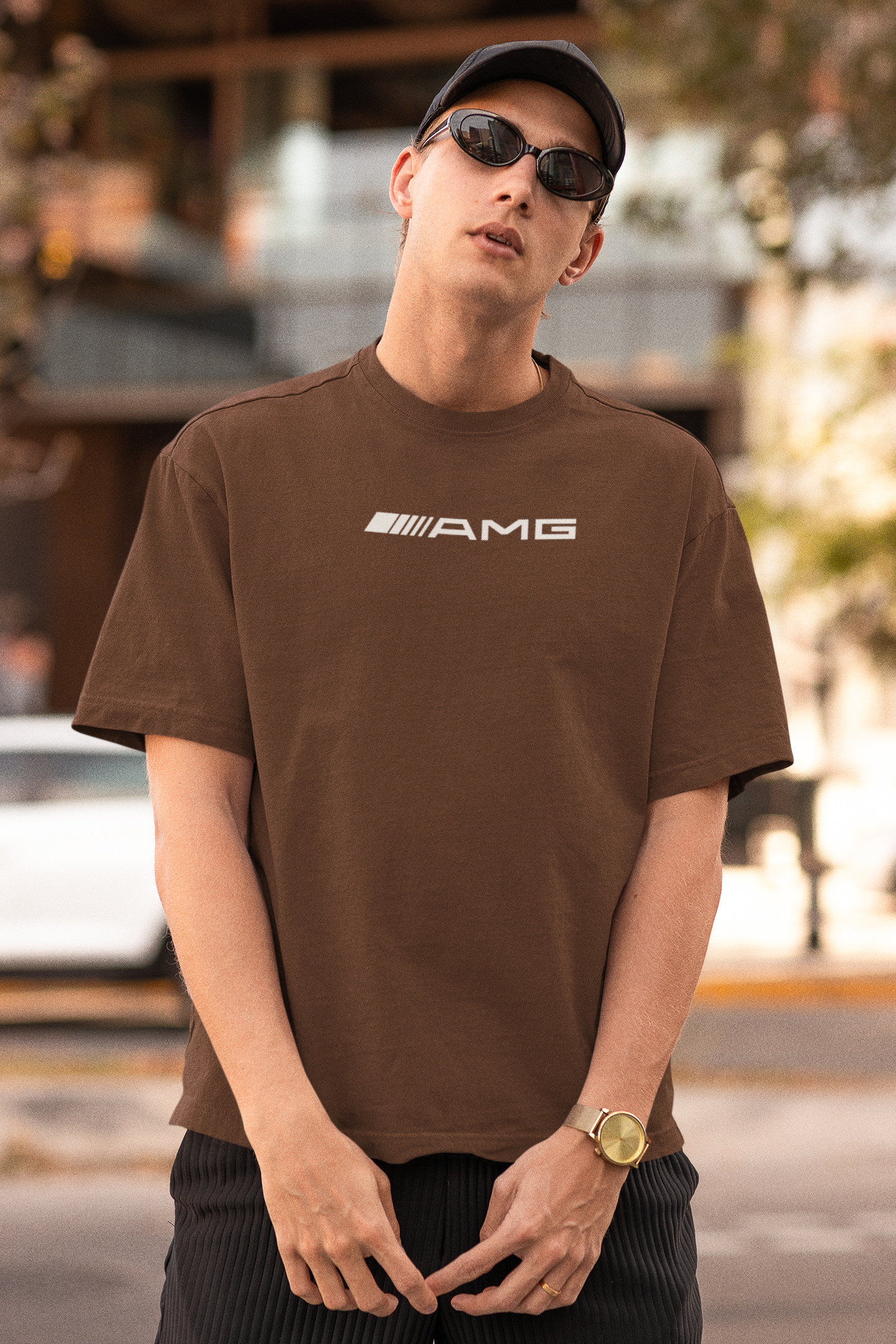 Oversized Mercedes AMG GT R Design T-Shirt