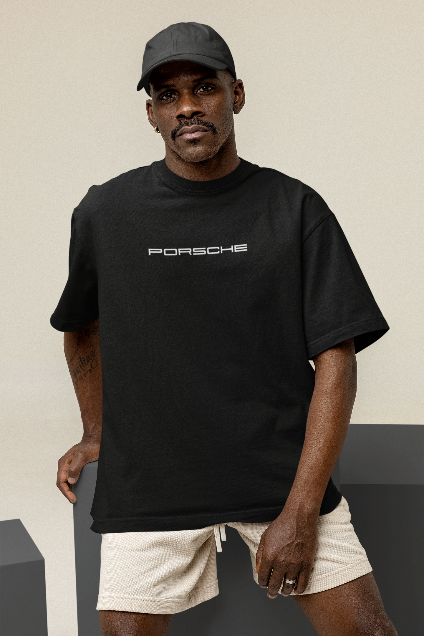 Oversized Porsche 911 GT3 RS Design T-Shirt